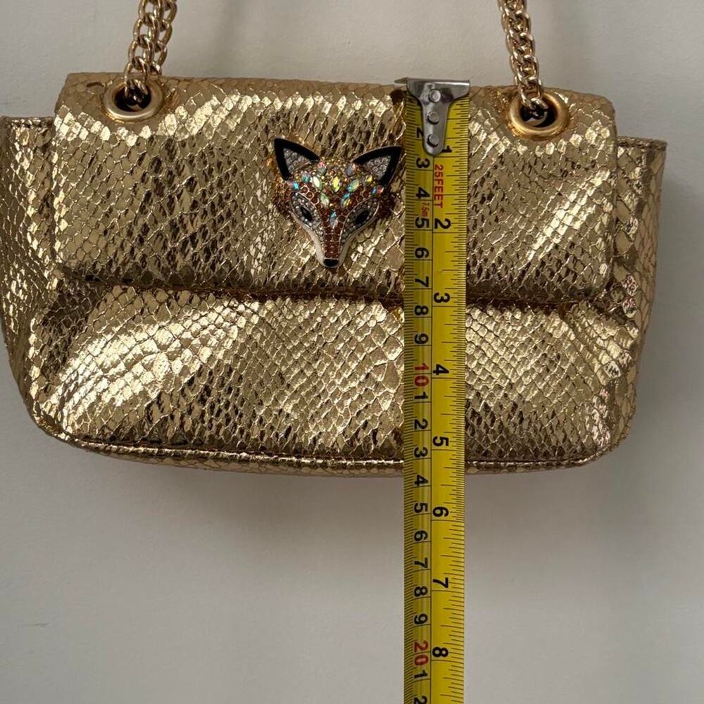 Betsey johnson gold bag - Picture 5 of 7